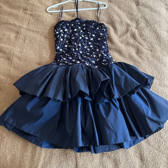 Vintage Prom Dress - Picture 1 of 4